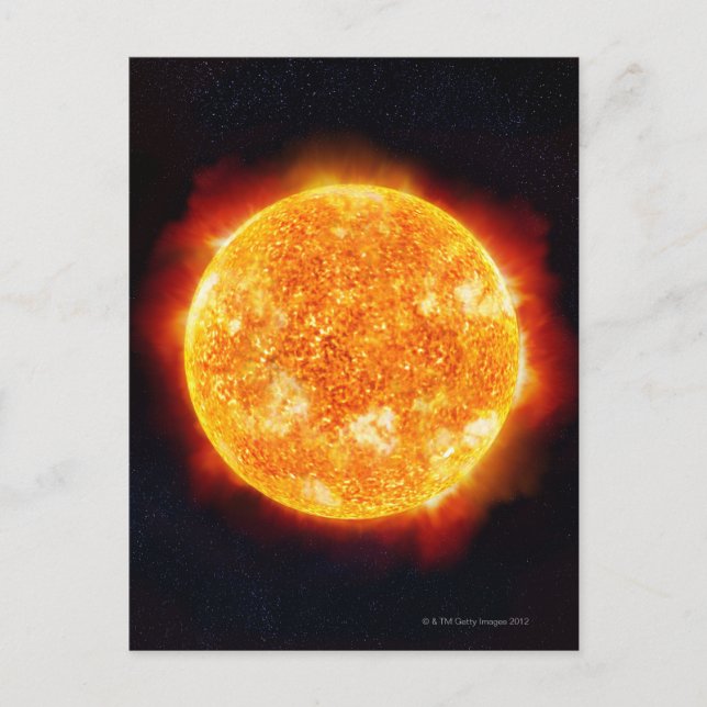 Solar Flares Postcard (Front)
