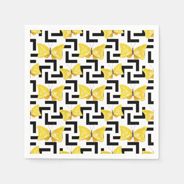 Solar Flower Napkin (Front)