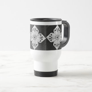 Solar Fragment abstract Geometric Travel Mug