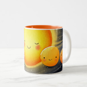 Solar Friends Two-Tone Mug