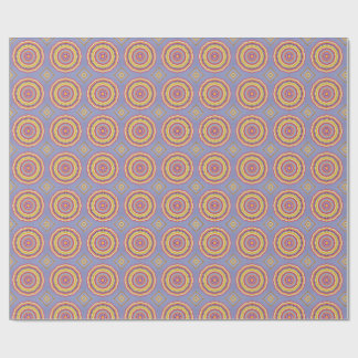 Solar Halo Circles Pattern Wrapping Paper
