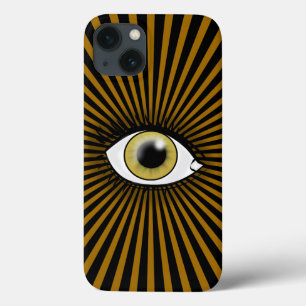 Solar Hazel Eye iPhone 13 Case