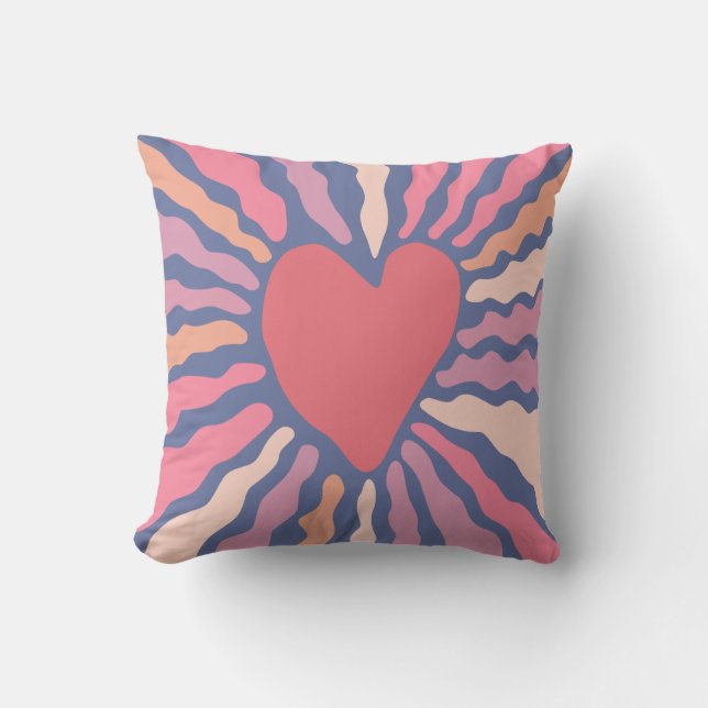 Solar Heart Cushion (Front)
