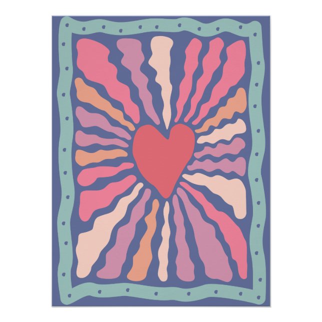 Solar Heart Poster (Front)