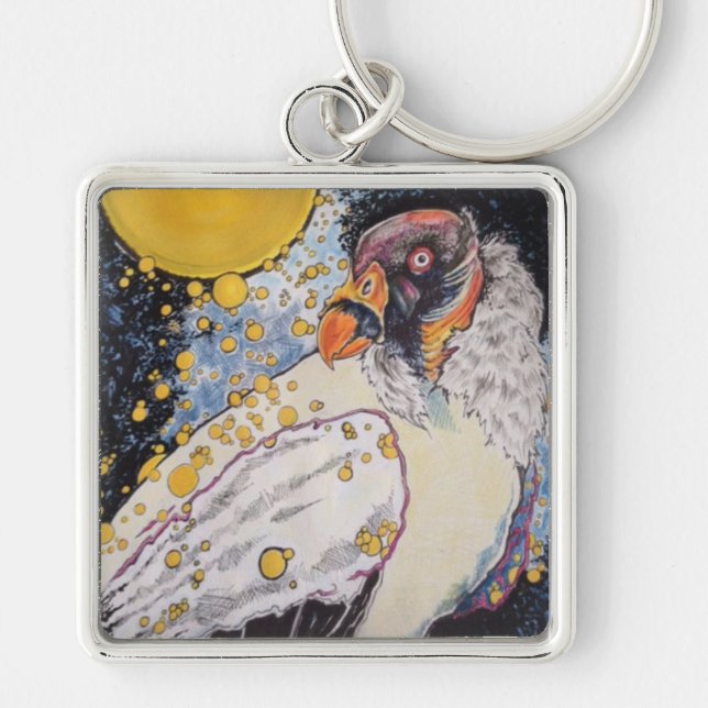 Solar King Keychain (Front)