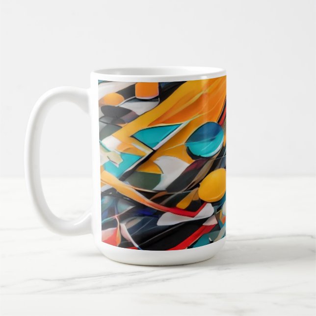 Solar Motion Art Coffee Mug (Left)