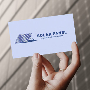 Solar Panel Business Card
