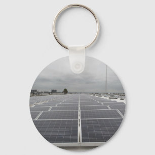 Solar Panel Field Key Ring