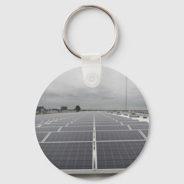 Solar Panel Field Key Ring (Front)