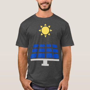 Solar Panel Green Energy  Sun Power Renewables  T-Shirt