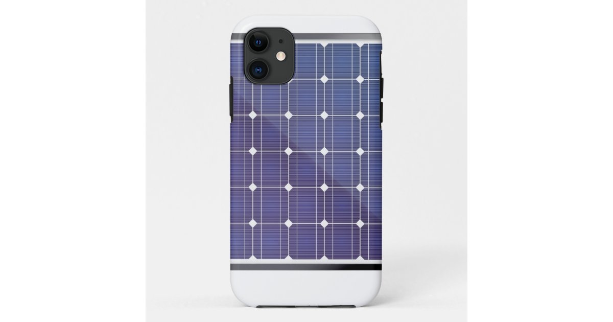 Solar panel on white CaseMate iPhone case Zazzle