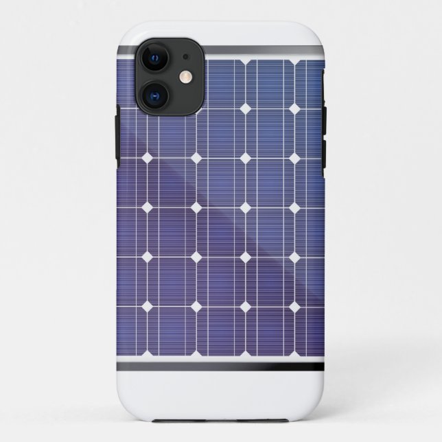 Solar panel on white Case-Mate iPhone case (Back)