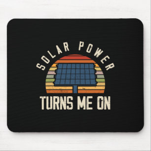 Solar Panel Solar Energy Solar Power  Mouse Mat