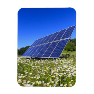 Solar Panels Sustainable Energy Magnet