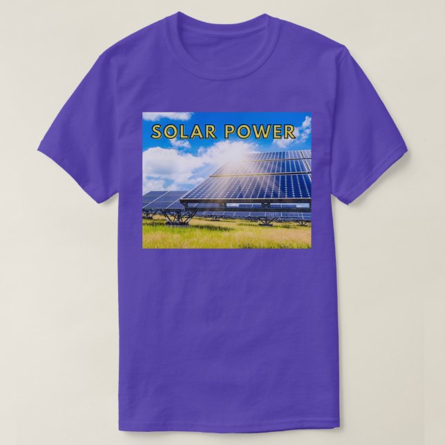 Solar Power 3 T-Shirt (Design Front)