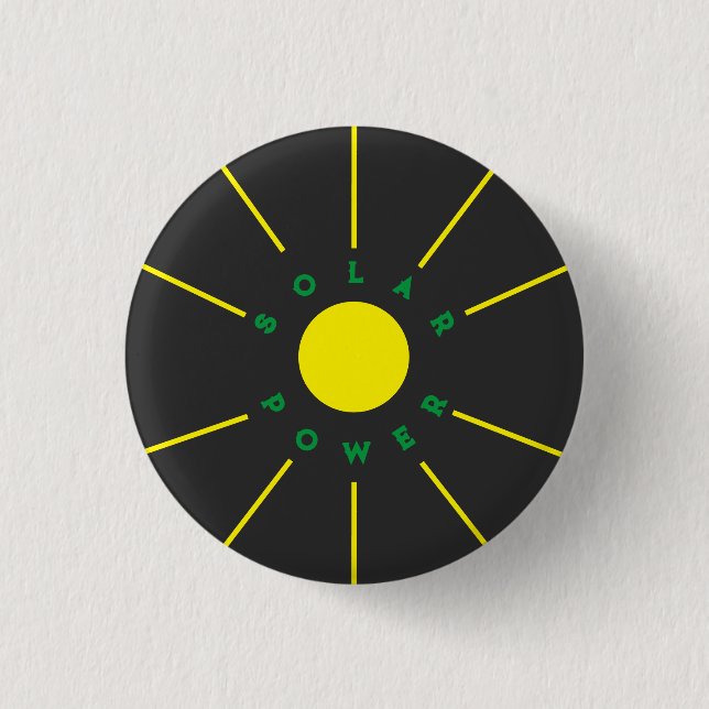 Solar Power Badge (Front)