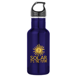 Solar Power, Energy 532 Ml Water Bottle