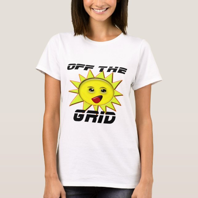 Solar Power Gifts and Promotional Products T-shirt (Front)
