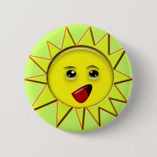 Solar Power Gifts and Promotional Products T-shirt 6 Cm Round Badge