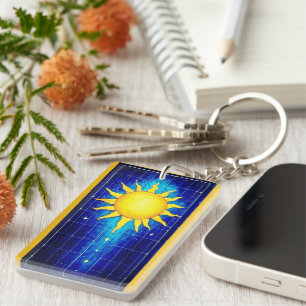 SOLAR POWER KEY RING