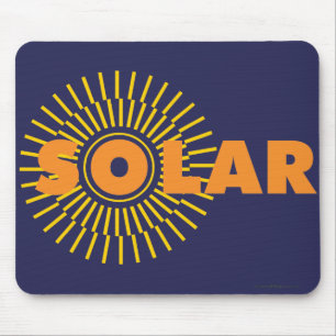 Solar Power Sun Mouse Mat