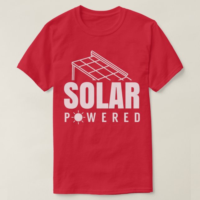 Solar powered 10 T-Shirt (Design Front)