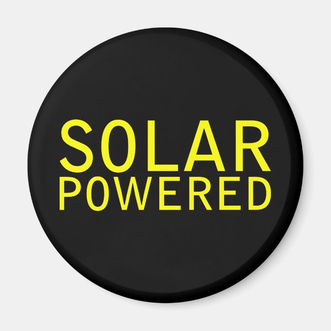 solar powered magnet (Front)