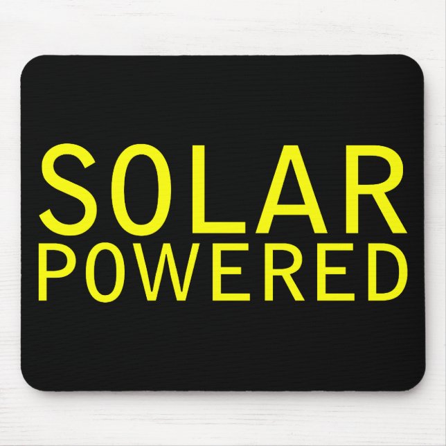 solar powered mouse mat (Front)