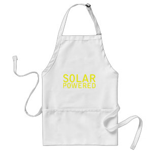 solar powered standard apron