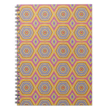 Solar Prism Geometric Notebook