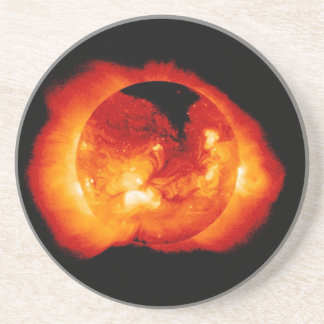 Solar Radiation and Flares Emitted by the Sun Coaster