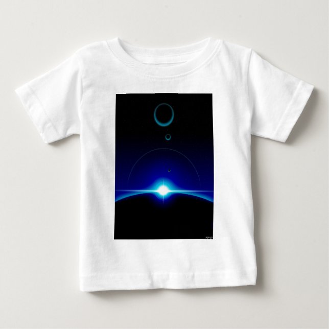 Solar Scene Baby T-Shirt (Front)