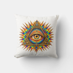 Solar Sentinel Eye Cushion