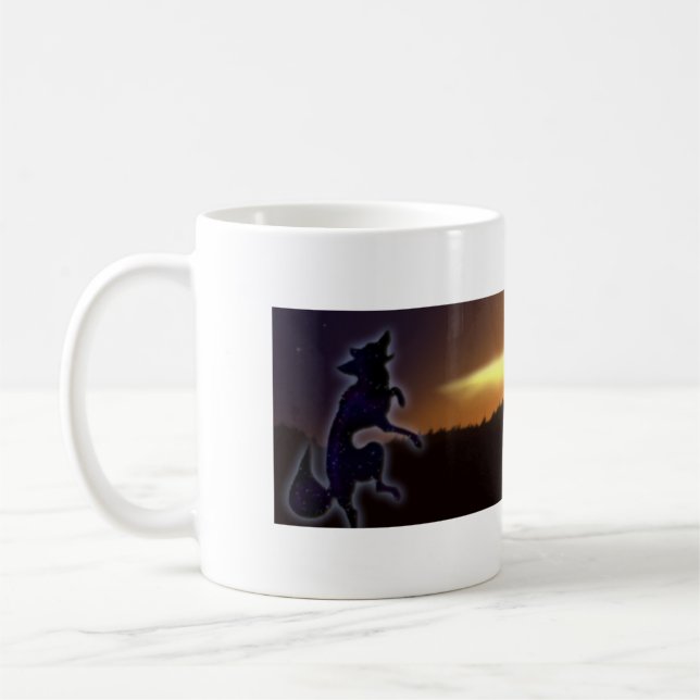 Solar Serenade Coffee Mug (Left)