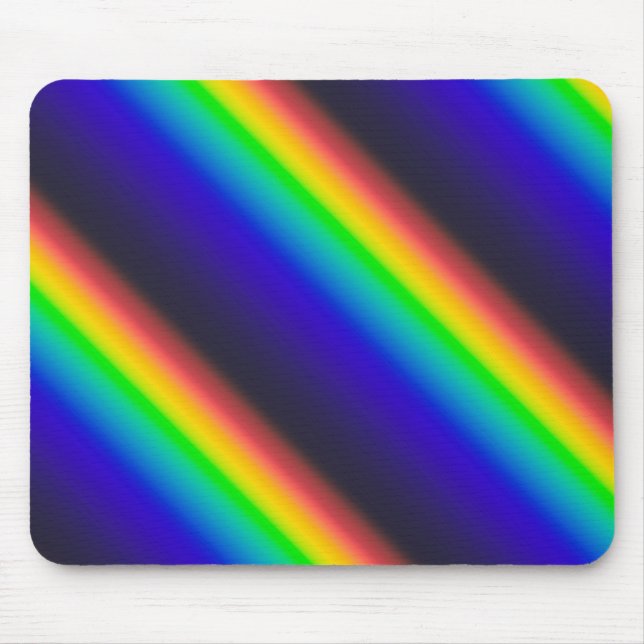 Solar Spectrum Diagonal Mouse Mat (Front)