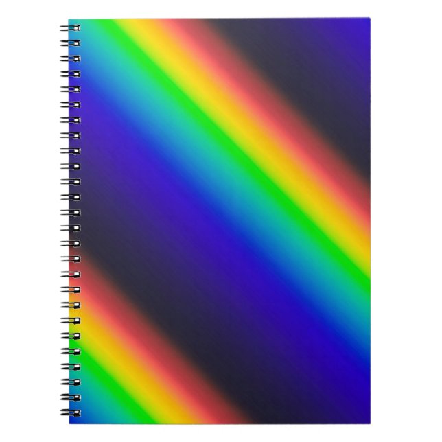 Solar Spectrum Diagonal Notebook (Front)