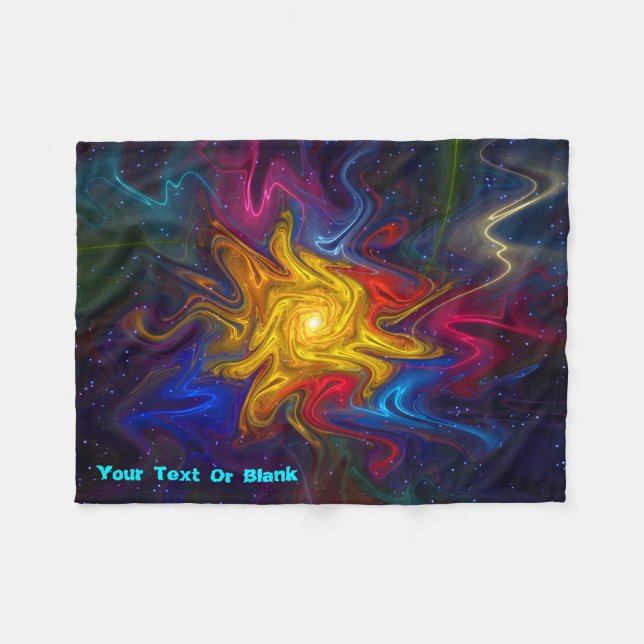 Solar Spectrum Fleece Blanket (Front (Horizontal))