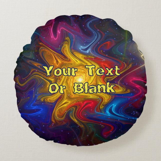 Solar Spectrum Round Cushion (Front)