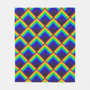 Solar spectrum scales fleece blanket