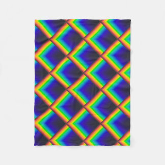 Solar spectrum scales fleece blanket