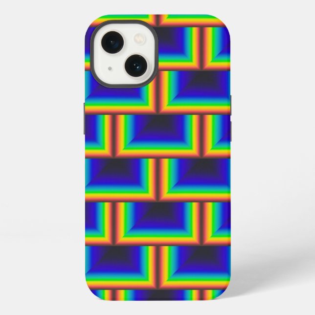 Solar spectrum square scales Case-Mate iPhone case (Back)