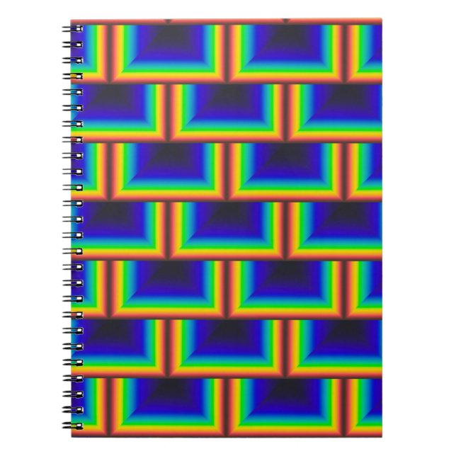 Solar spectrum square scales notebook (Front)