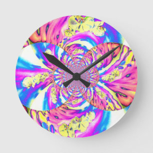 Solar Sunrise Round Clock