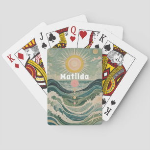 Solar Surge Personalised  Playing Cards