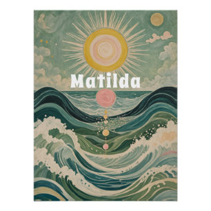 Solar Surge Personalised  Poster