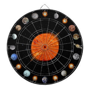 Solar System 20 Count Dartboard