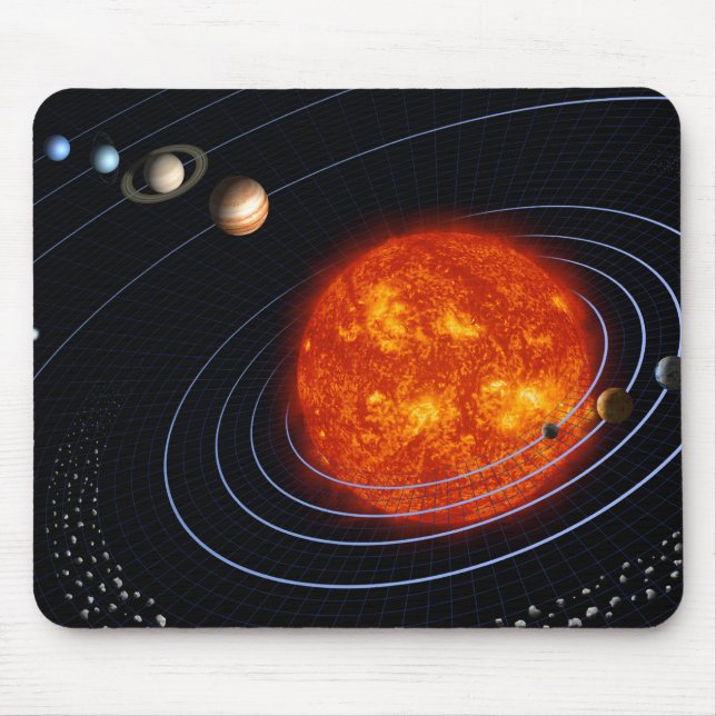 Solar System 8 Mouse Mat (Front)