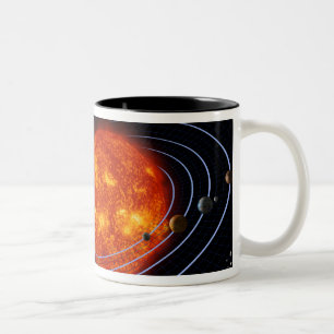 Solar System 8 Two-Tone Coffee Mug
