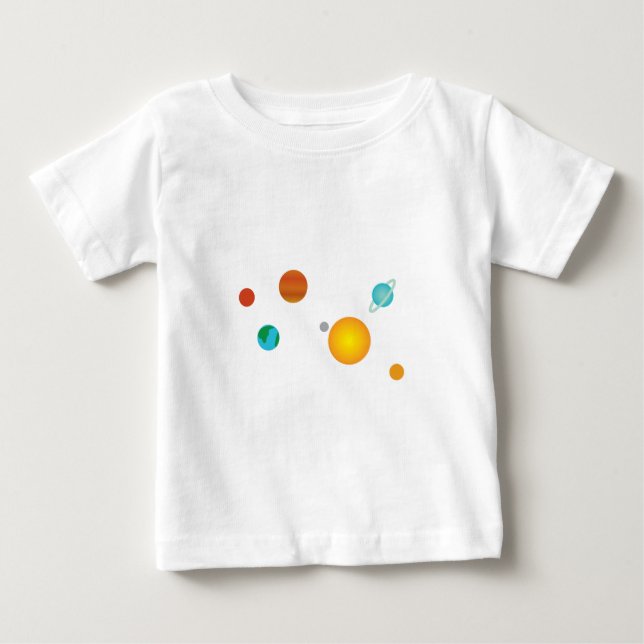 Solar System Baby T-Shirt (Front)