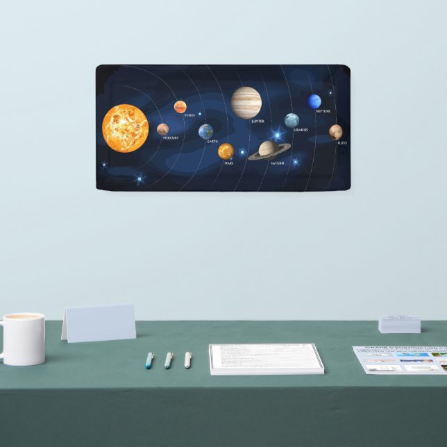 Solar system banner (Tradeshow)